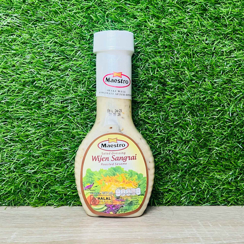 

MAESTRO ROASTED SESAME WIJEN SANGRAI 237 ML