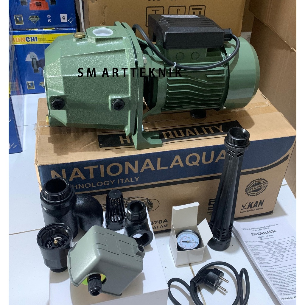 Pompa Air National Aqua Sumur Dalam DP 255A