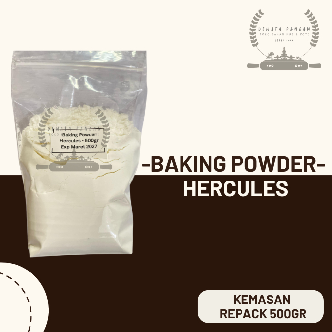 

[A2] Baking Powder Hercules Double Acting Kemasan Repack 500gr