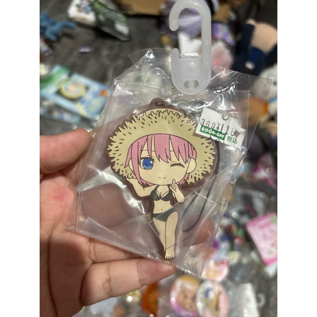 rubber keychain gotoubun official