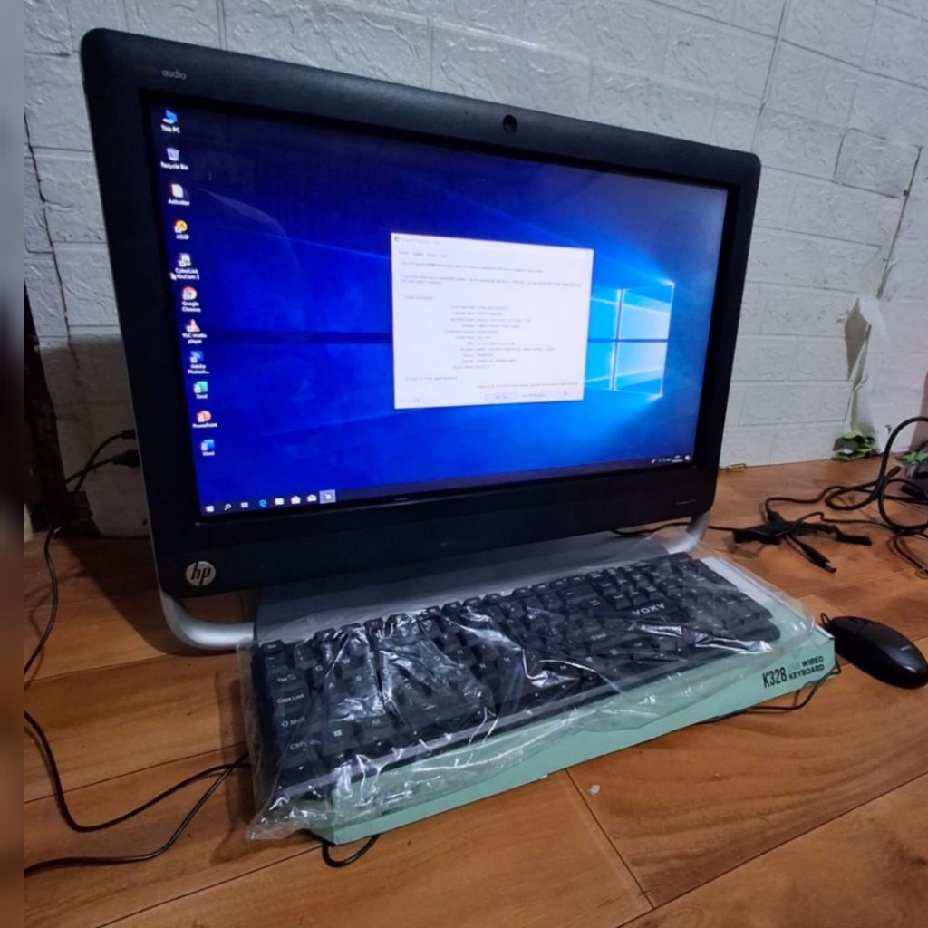 PC HP ALL IN ONE RAM 8GB HDD 500GB