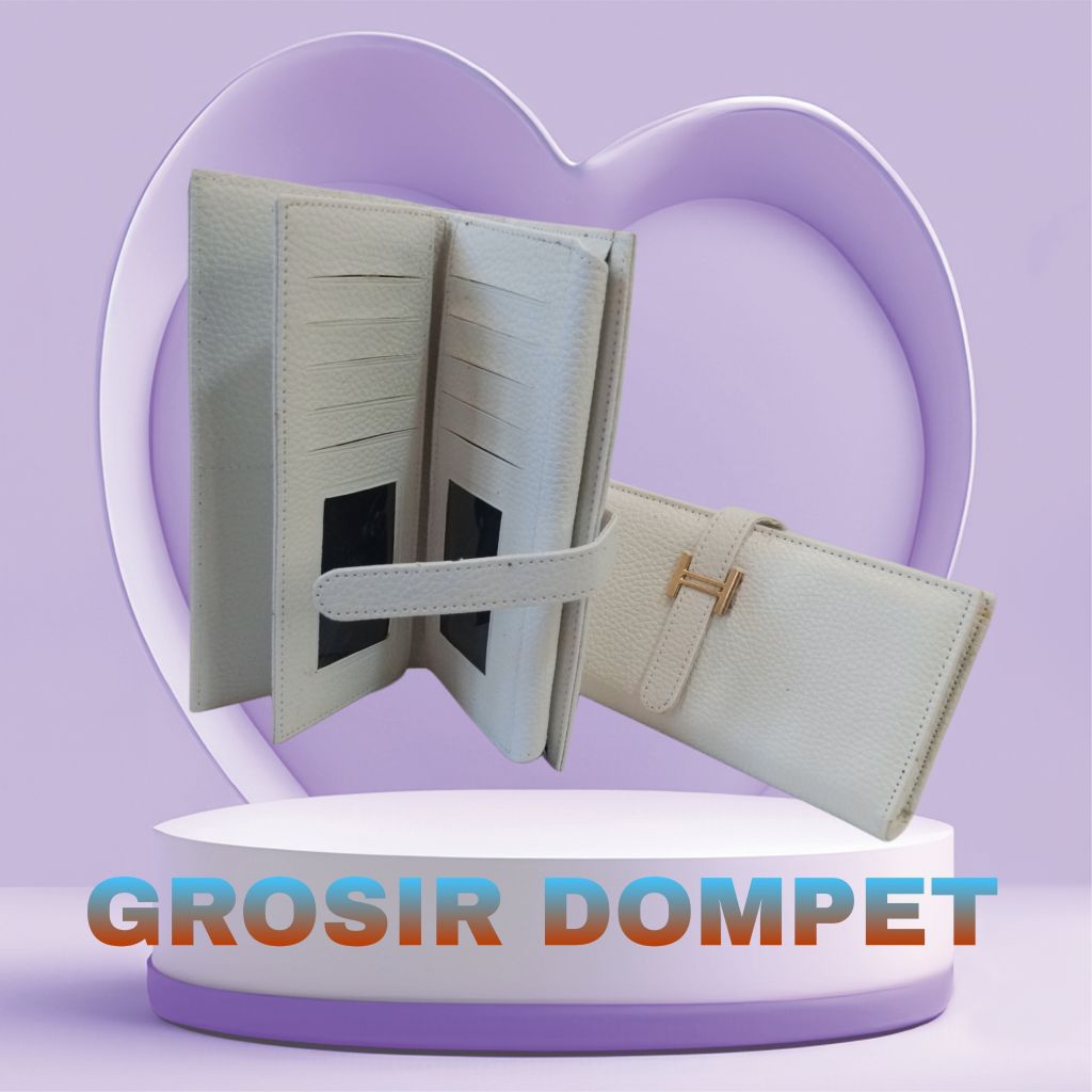 Grosir Dompet wanita panjang lipat tiga