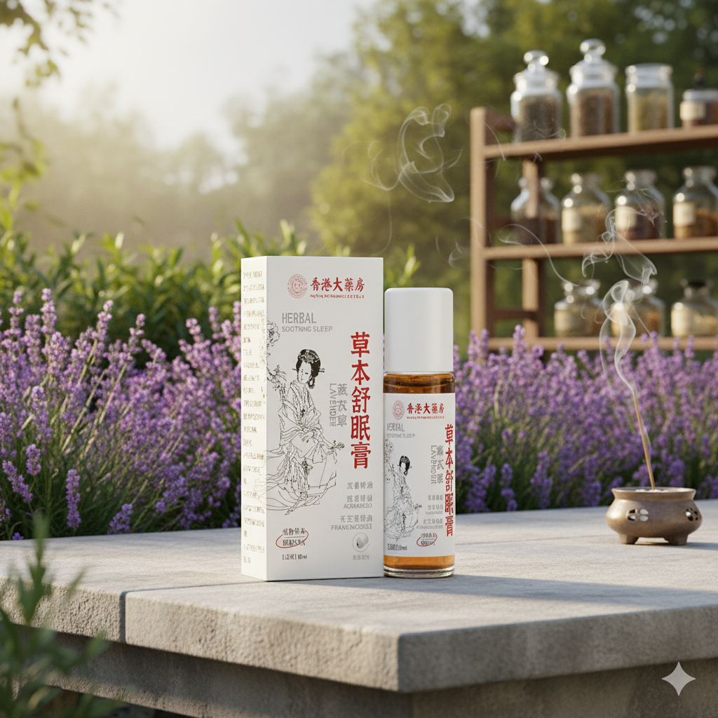 Essential Oil Roll On Deep Sleep - Herbal Lavender Cocok untuk Insomnia, Tidur nyenyak, Relax