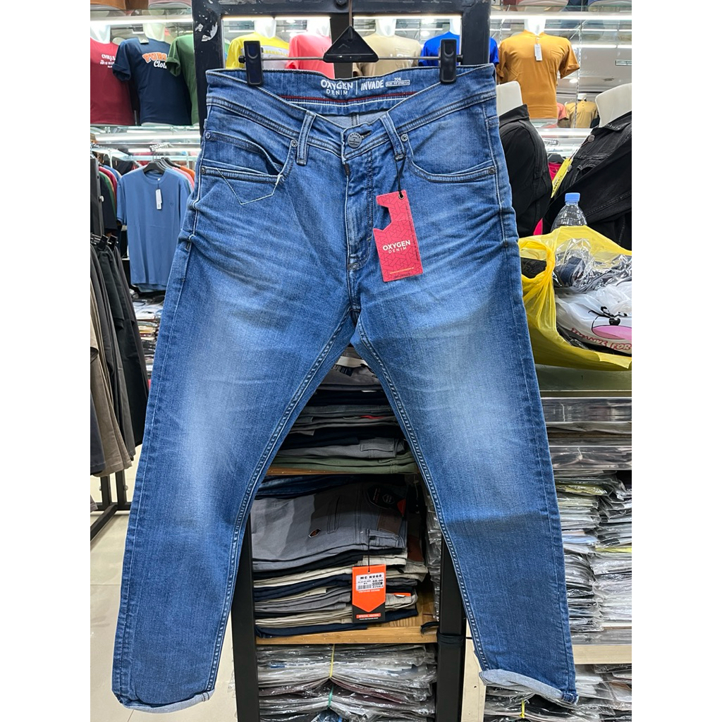 CELANA JEANS OXYGEN RIPPED | OXYGEN DENIM PREMIUM