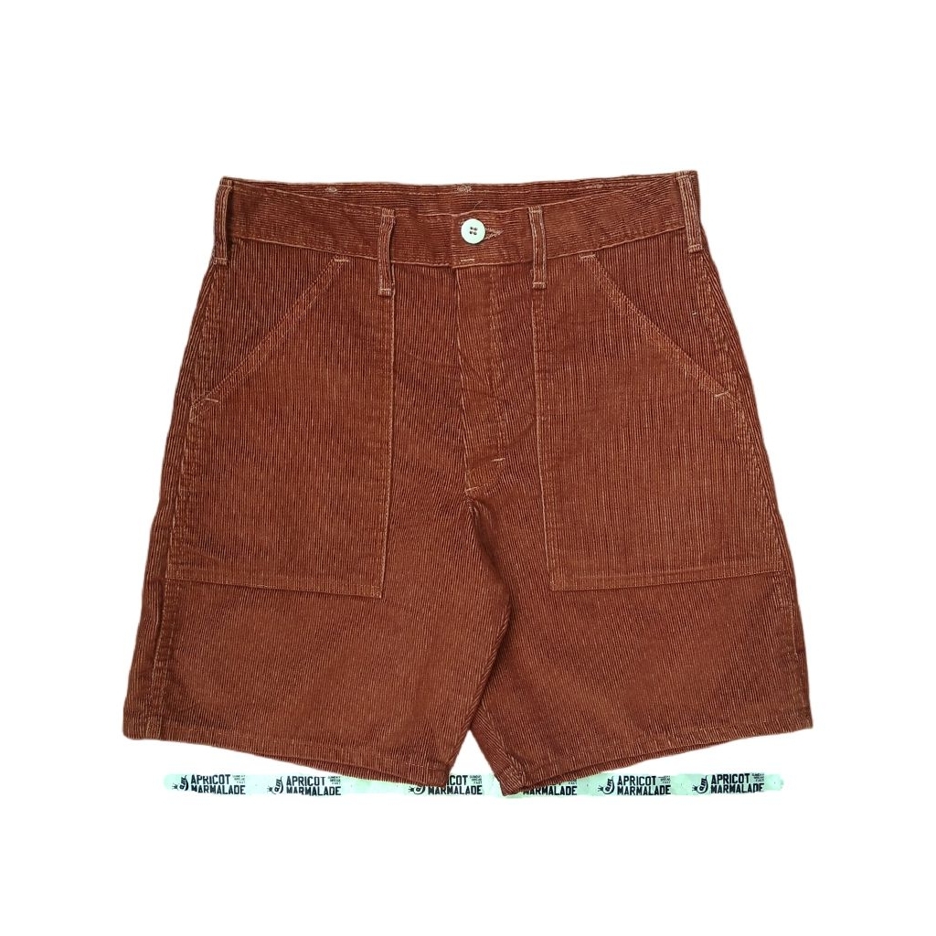 Gung Ho USA fatigue corduroy short pants (brown)