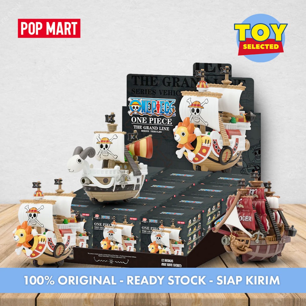 [READY] One Piece - The Grand Line Series Vehicles - Kapal One Piece Selected  - Original Pop Mart
