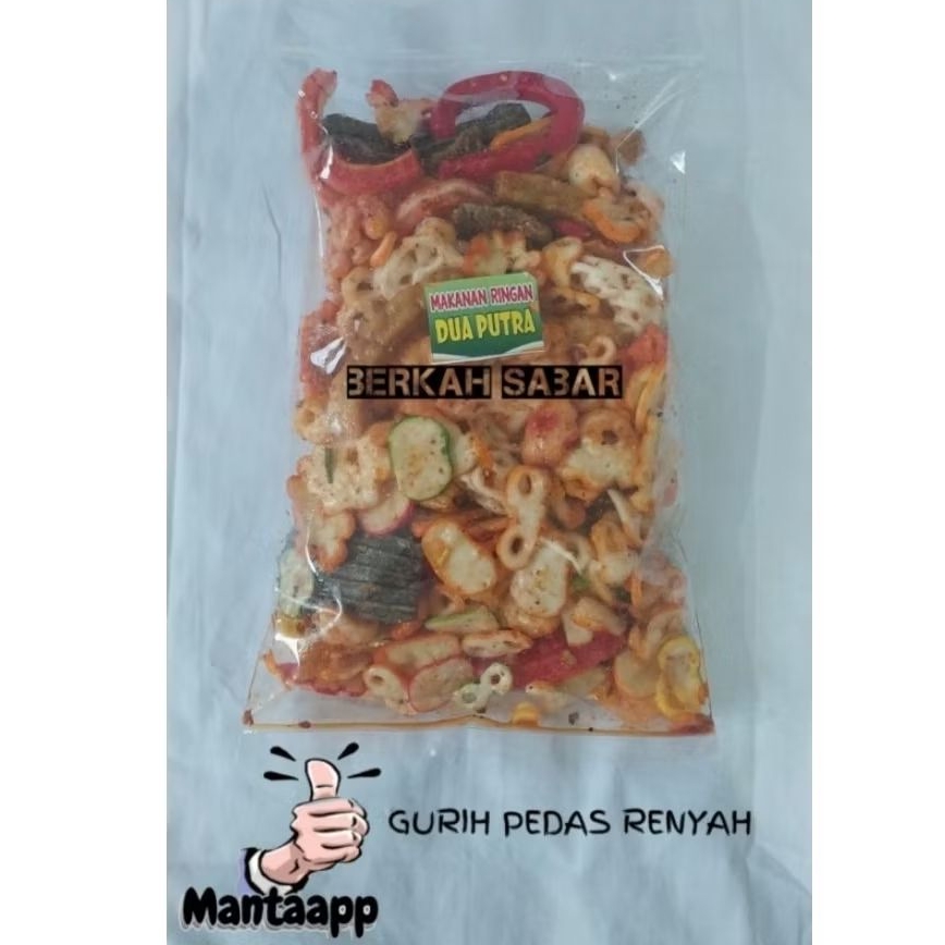 

kerupuk seblak campur Mix. Pedas Daun Jeruk 250grm