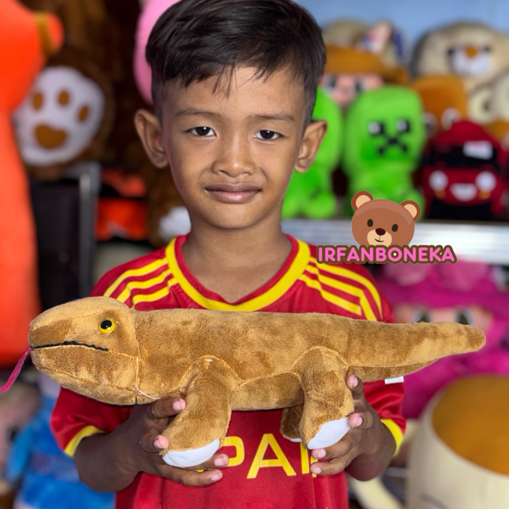 Boneka Komodo Ukuran M 30 Cm