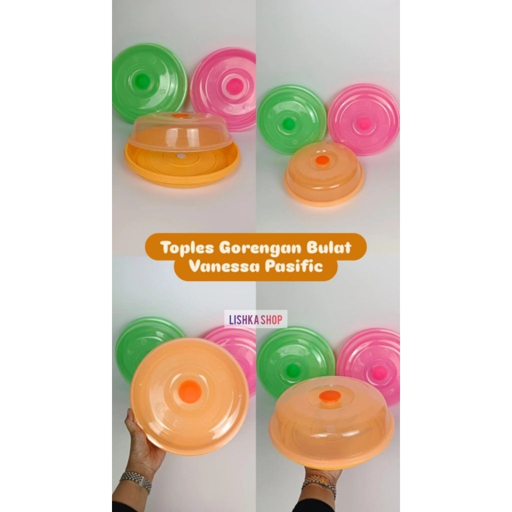 Tempat gorengan Bulat Vanessa Pacific