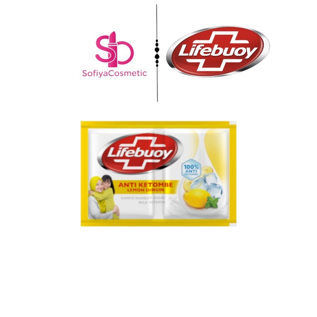 Shampoo Lifebuoy Anti Ketombe & Bakteri Lemon