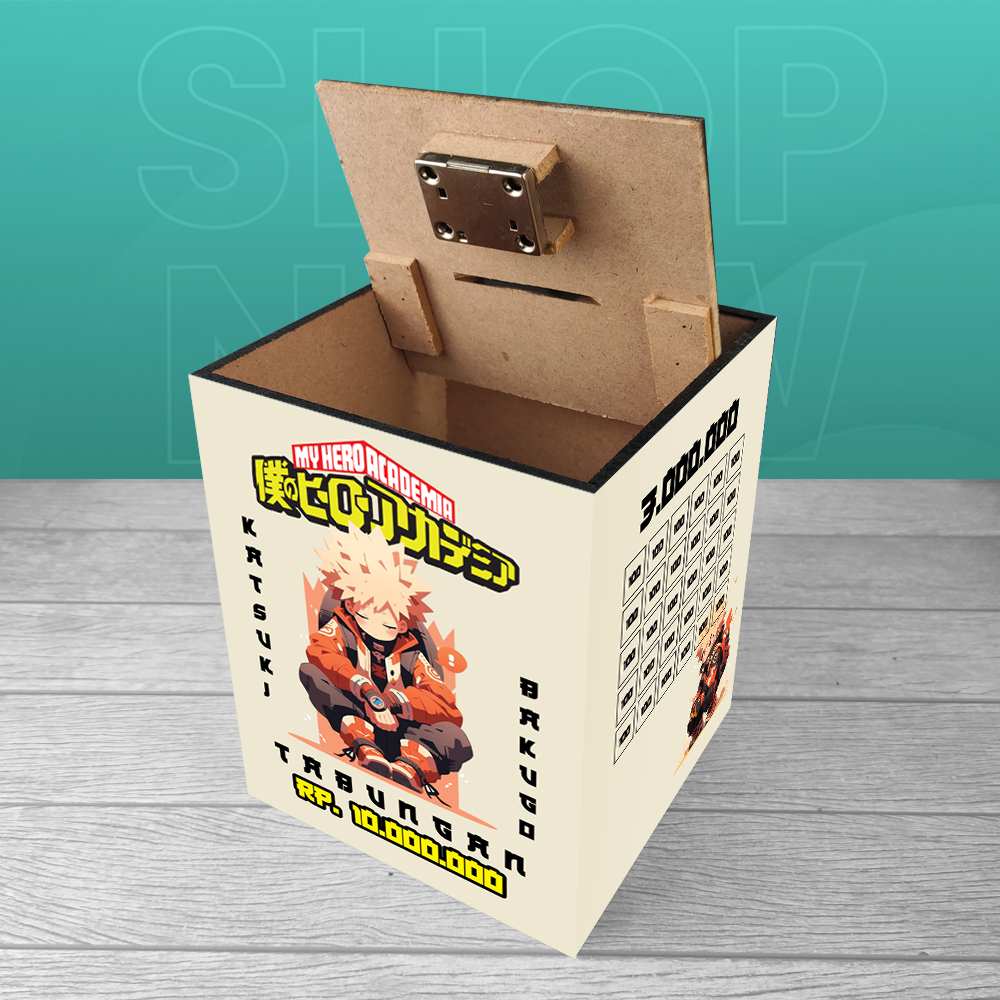 CELENGAN TARGET 10 JUTA CELENGAN KARAKTER ANAK BOKU NO HERO