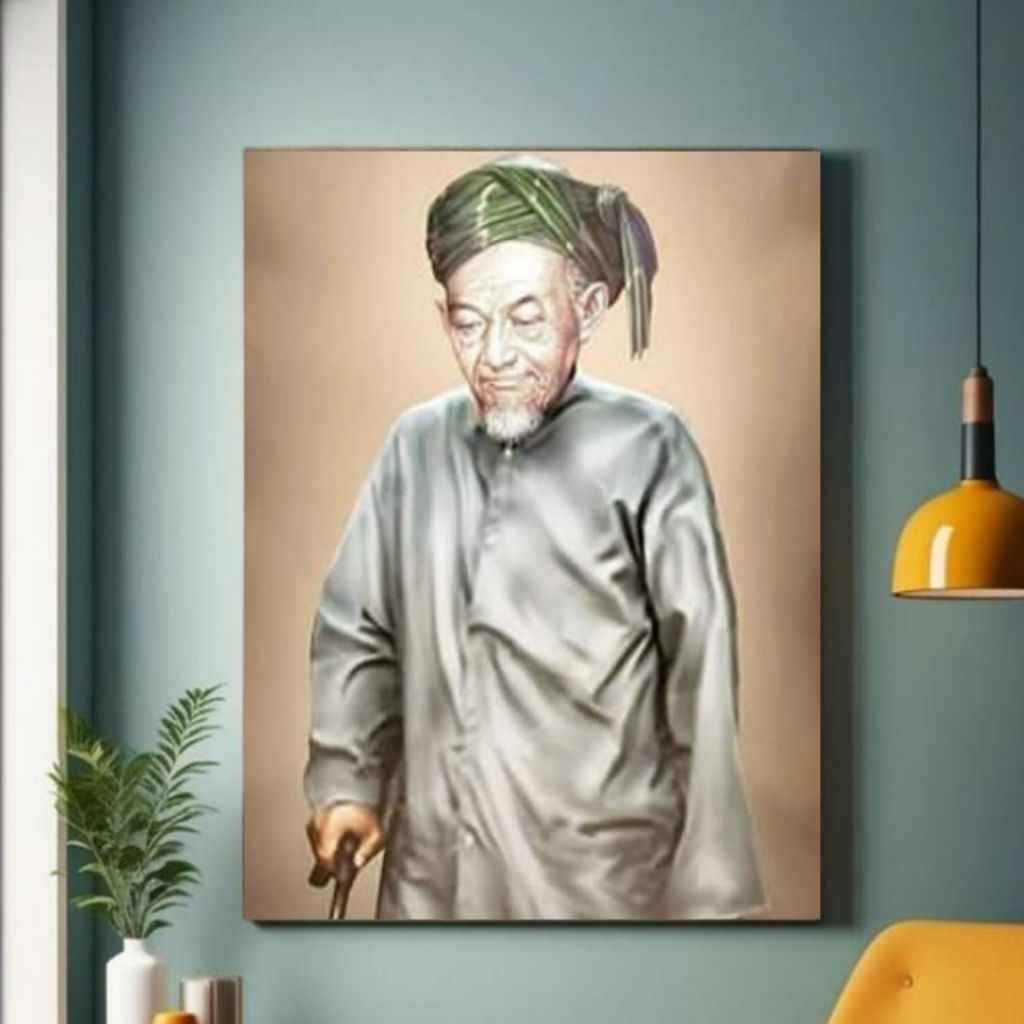 poster gambar kh hasyim ashari untuk menghiasi dinding rumah anda agar terlihat indah dan estetic