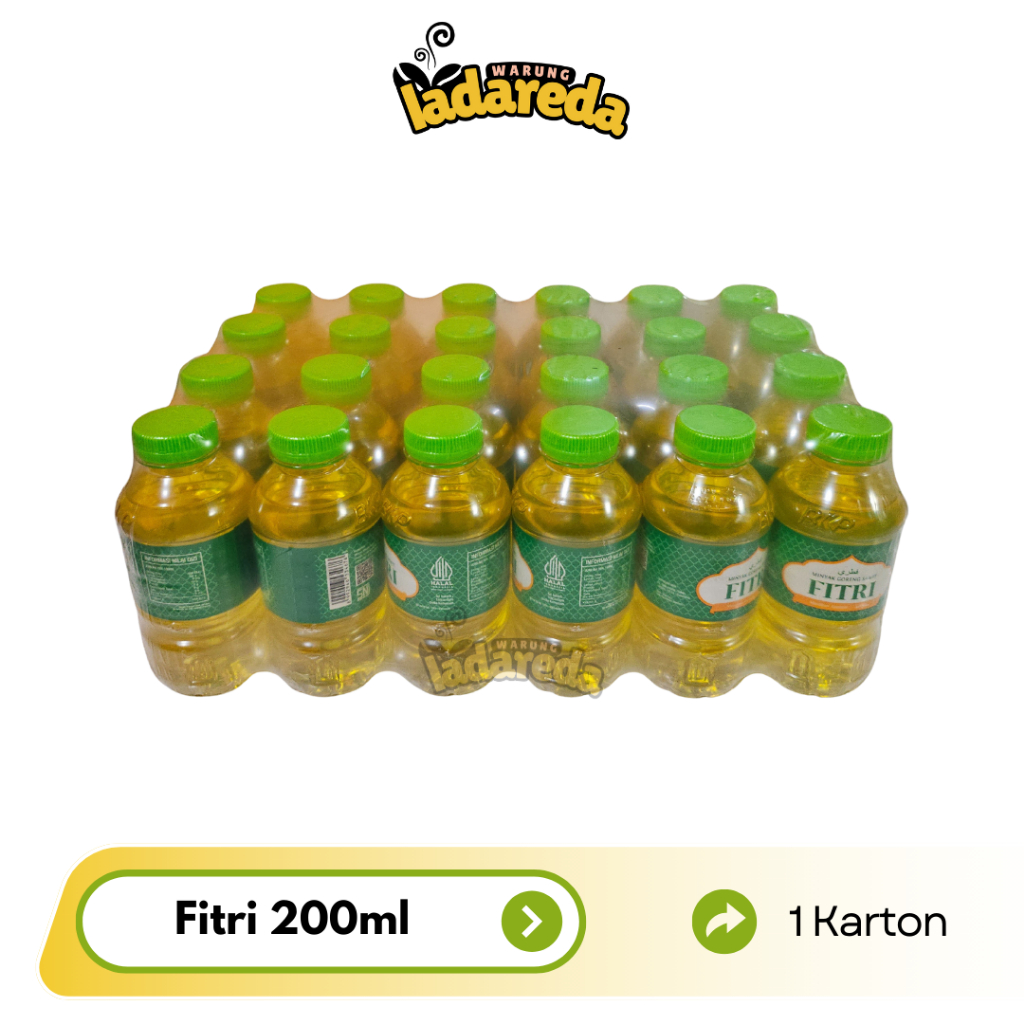 

Warung Ladareda Minyak Goreng Fitri 200ml - 1 karton / 24 botol