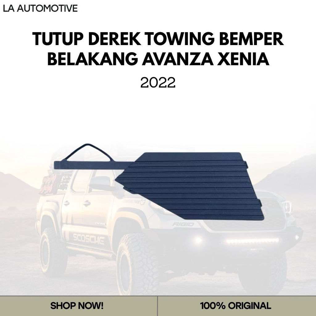 TUTUP DEREK TOWING BEMPER BELAKANG AVANZA XENIA 2022