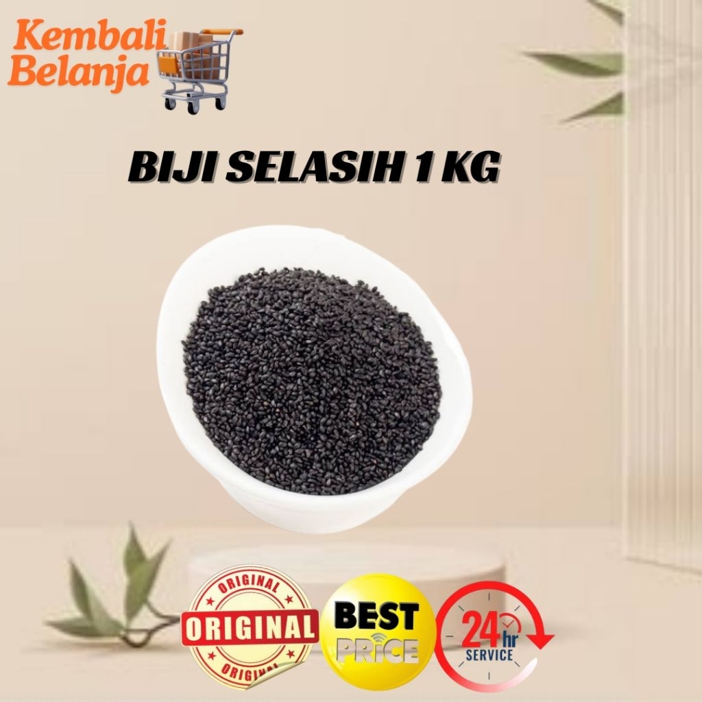 

Biji Selasih Super / Telasih Super 1 Kg