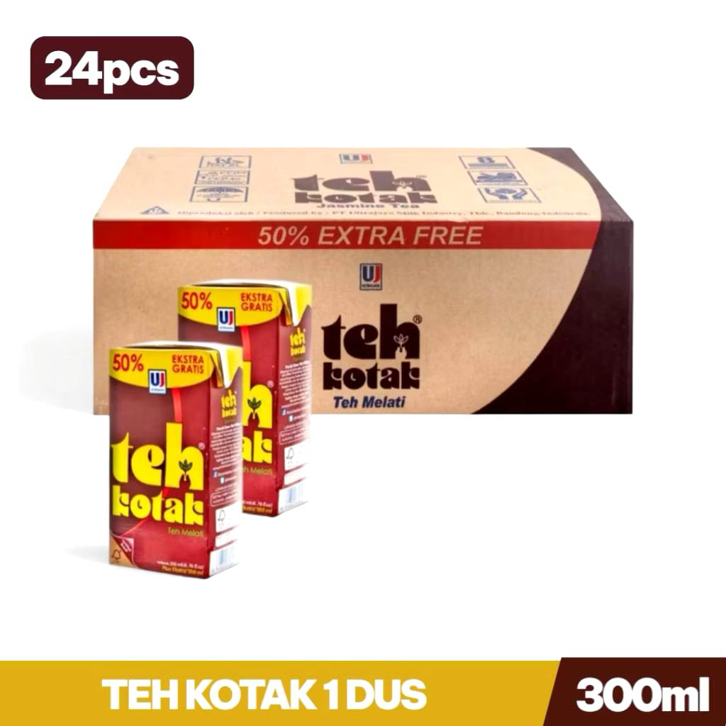 

TEH KOTAK 300 ml 1 Dus isi 24 pcs