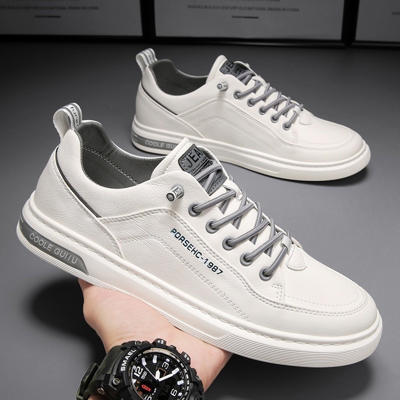Sneakers sport fashion casual pria Sepatu casual putih pria korea sport  cowok kekinian olahraga pri