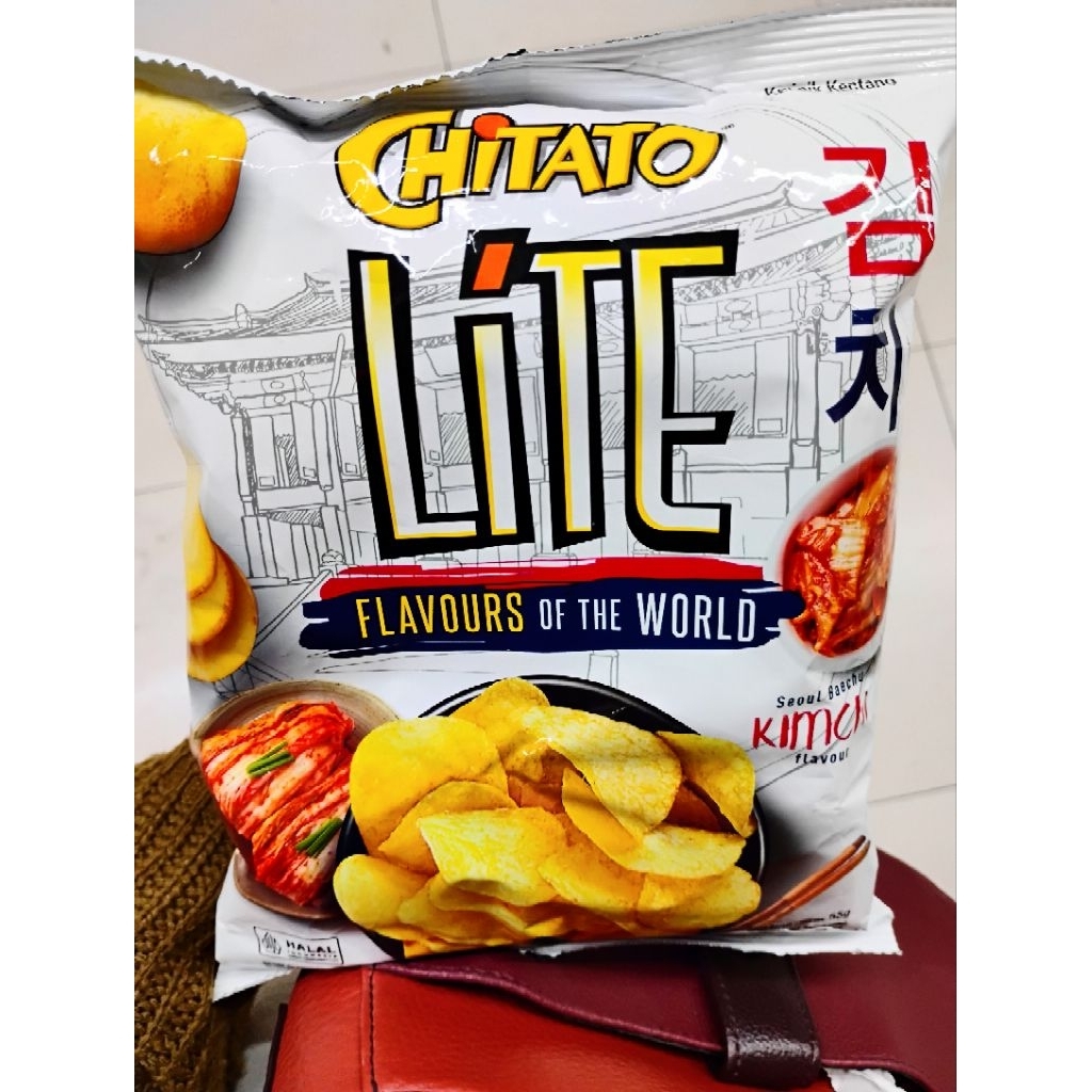 

Chitato Lite Soul Baechu Kimchi/Rose Tteok-Bokki Flavour 65Gr
