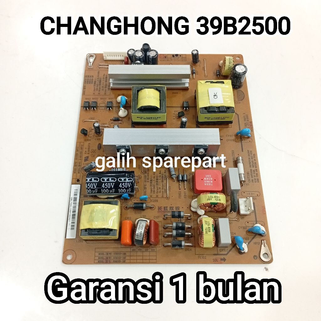MESIN TV / POWER SUPPLY TV CHANGHONG 39B2500 PSU - POWER SUPPLY TV CHANGHONG