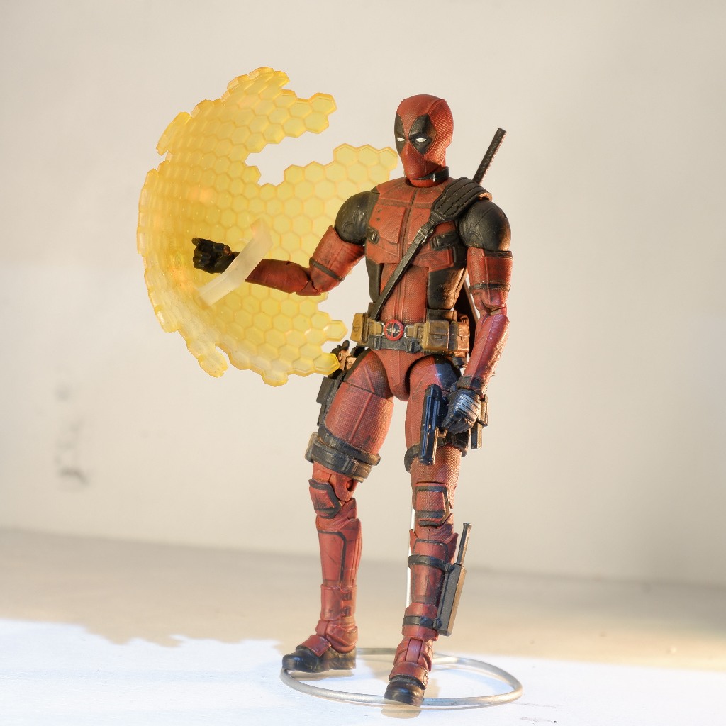 Energy Shield V2 untuk kitbash Action Figure Marvel Legends Cable Revoltech Cable SHF Mezco Mafex Fo