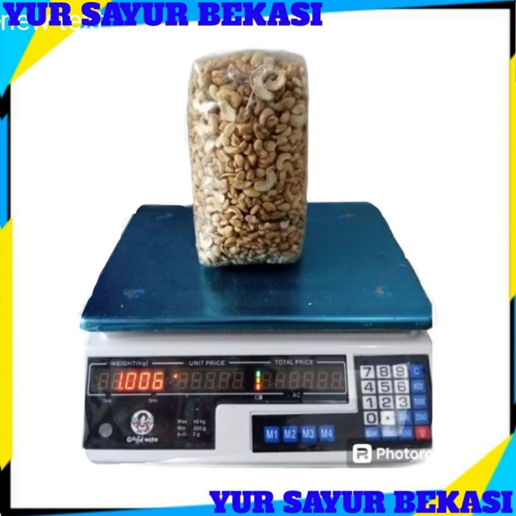 

Kacang Mede Patahan Matang 1kg.