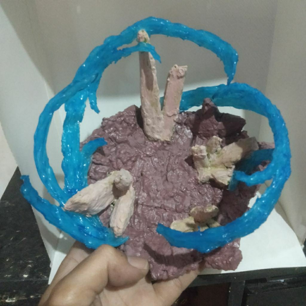 stand base figure aura biru