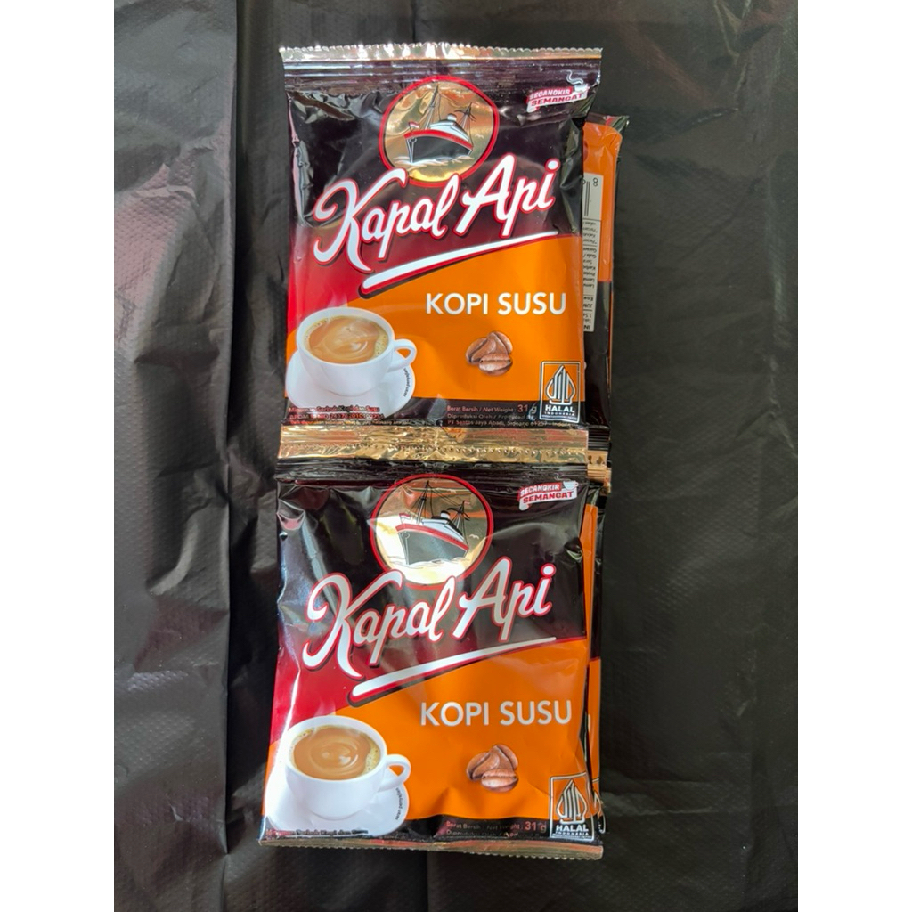 

Kapal Api Susu 1 renceng 10 sachet