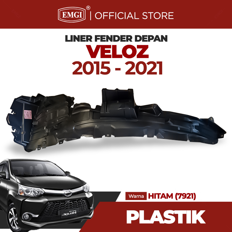 EMGI - Liner Fender Spakbor Depan Veloz 2015 - 2021 - 7921