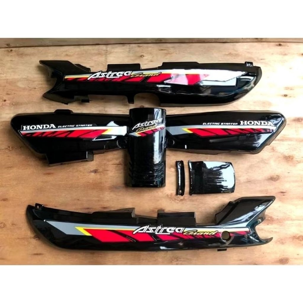 Paket Cover Body Bodi Astrea Grand Legenda Impressa Body Astrea Grand Sabit ungu Biru