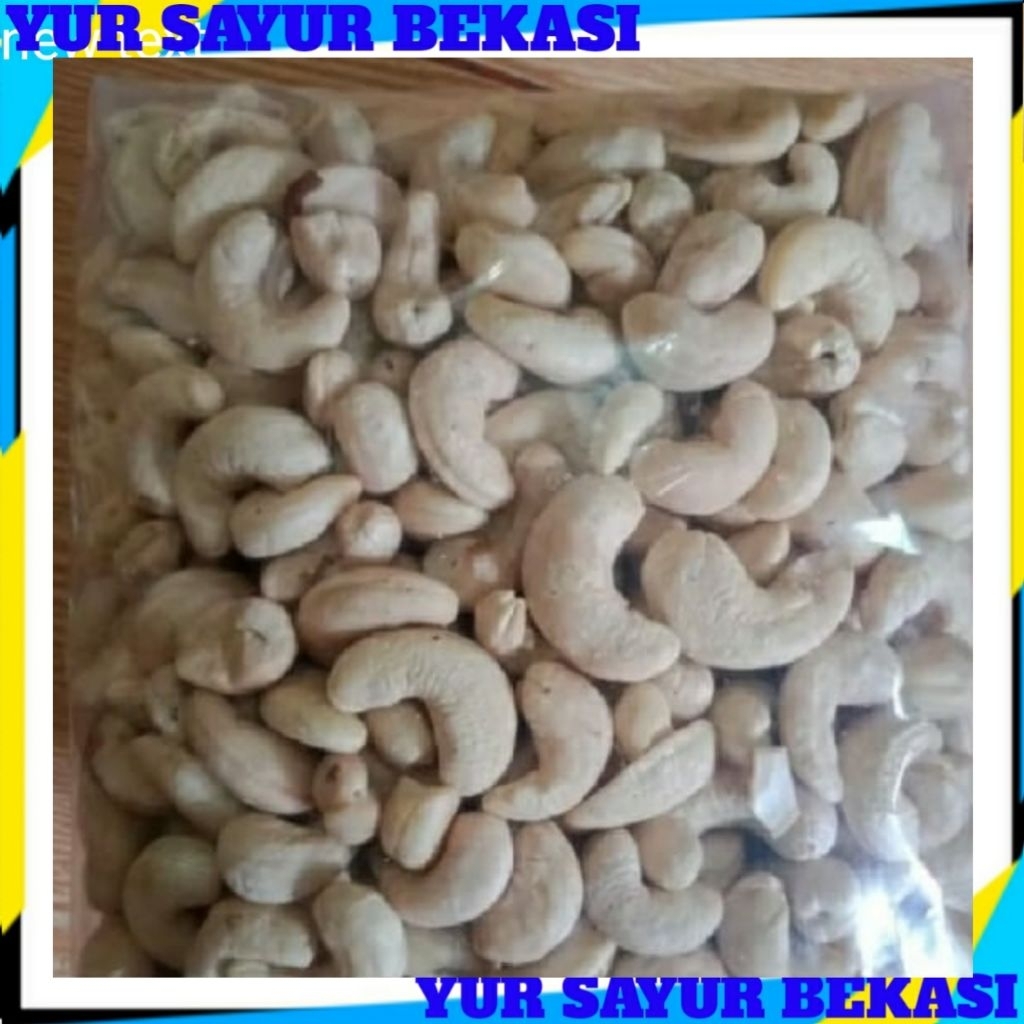 

Kacang Mede Utuh Mentah 250gram.