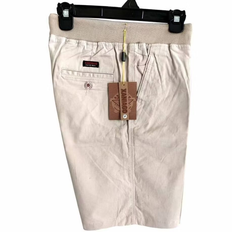 celana pendek chinos pinggang karet xaniago