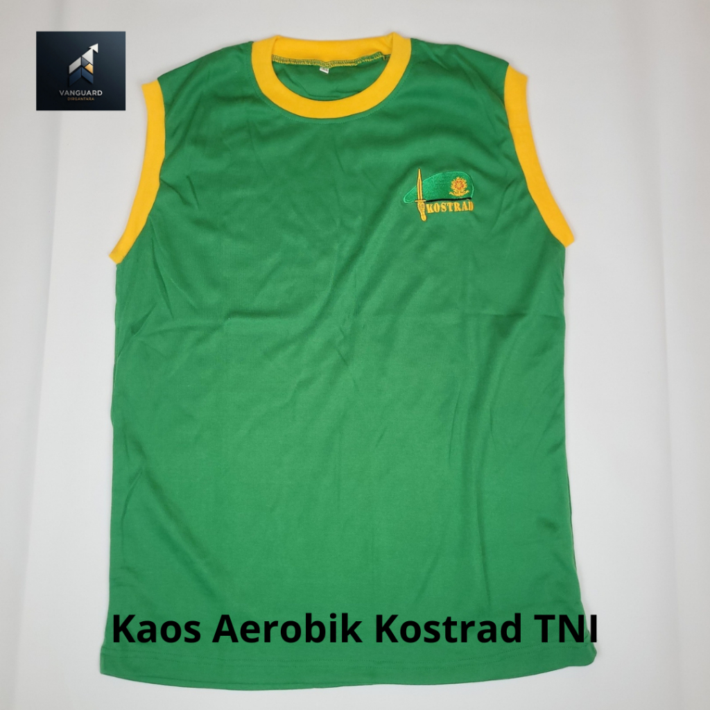 kaos Kostrad | Kaos Singlet Kostrad | Kaos Kostrad TNI | Kaos Dalaman Kostrad TNI