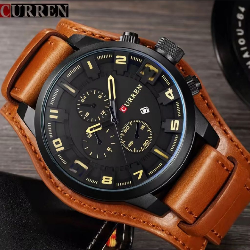 Jam Tangan Pria Anti Air Swiss Army Tahan Air Fashion Business Auto Analog