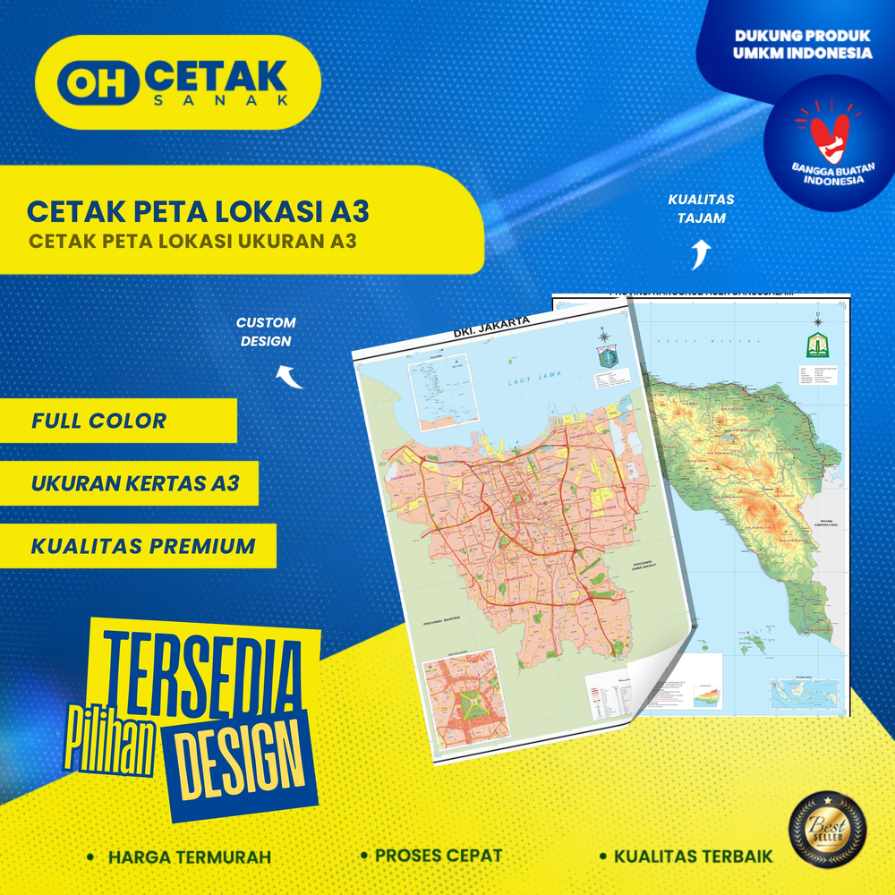 

Cetak Peta Daerah Custom – Map Wilayah untuk Sekolah, Kantor & Pemerintahan
