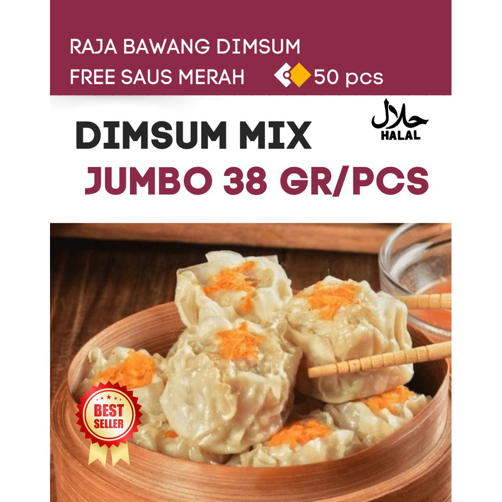 

DIMSUM JUMBO 38 gr + FREE SAUS
