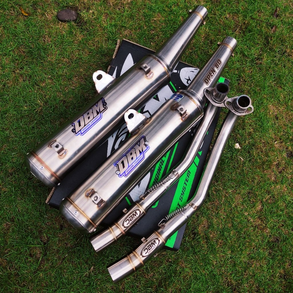 knalpot standar racing Yamaha Jupiter, dan Vega r original DBM EXHAUST