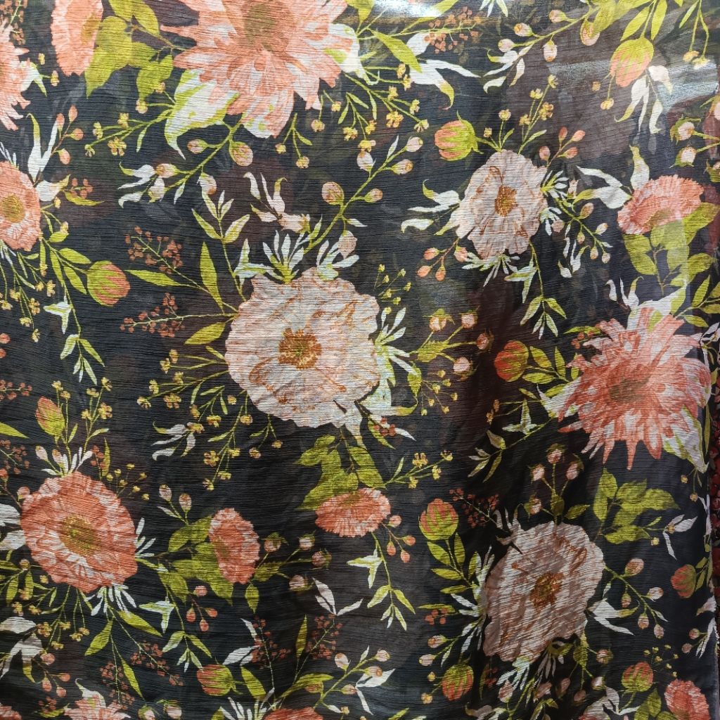 Kain sifon silky - kain sifon polos - kain sifon yoryu - kain sifon crinkle - kain sifon motif - kai