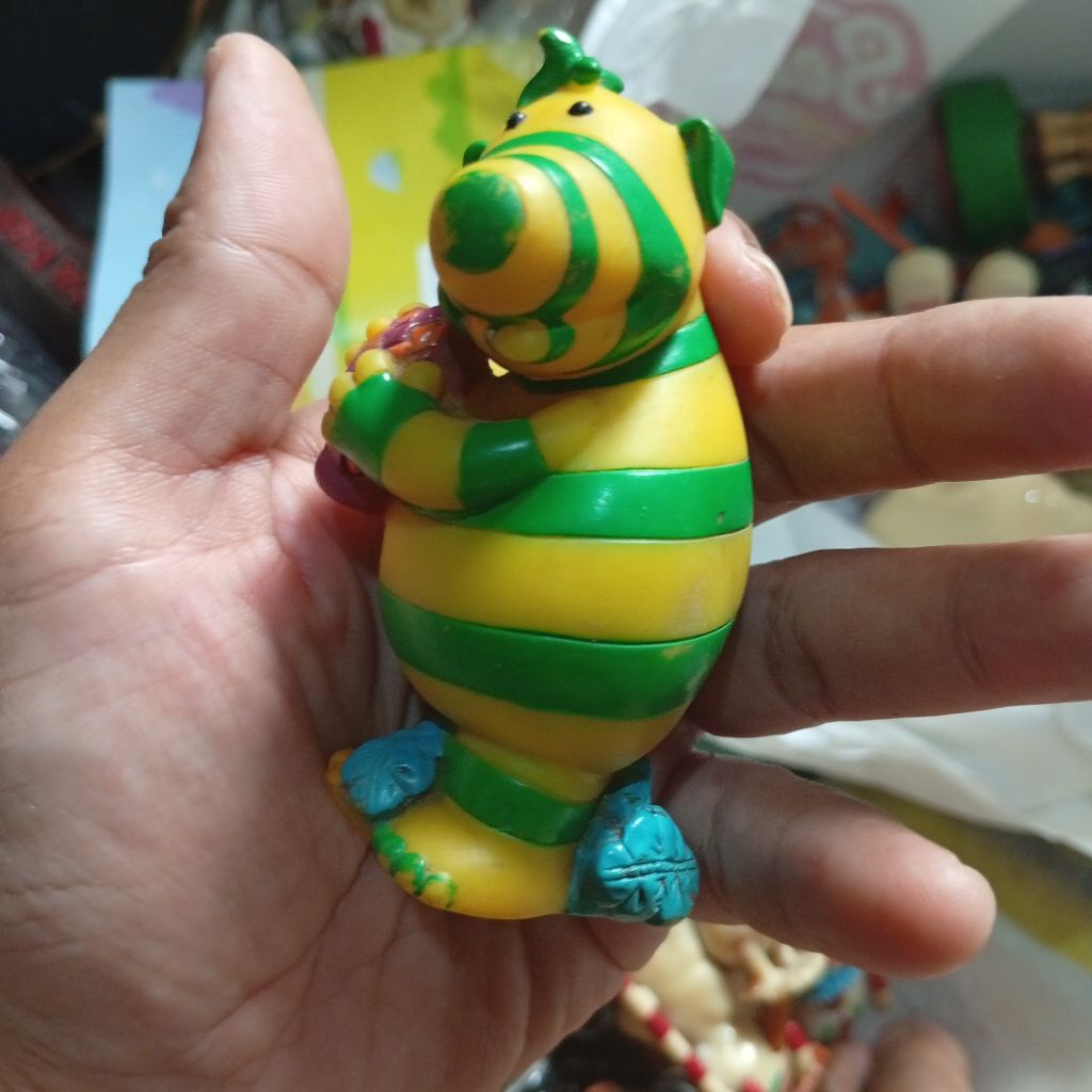 mattel toys 2002 green figure