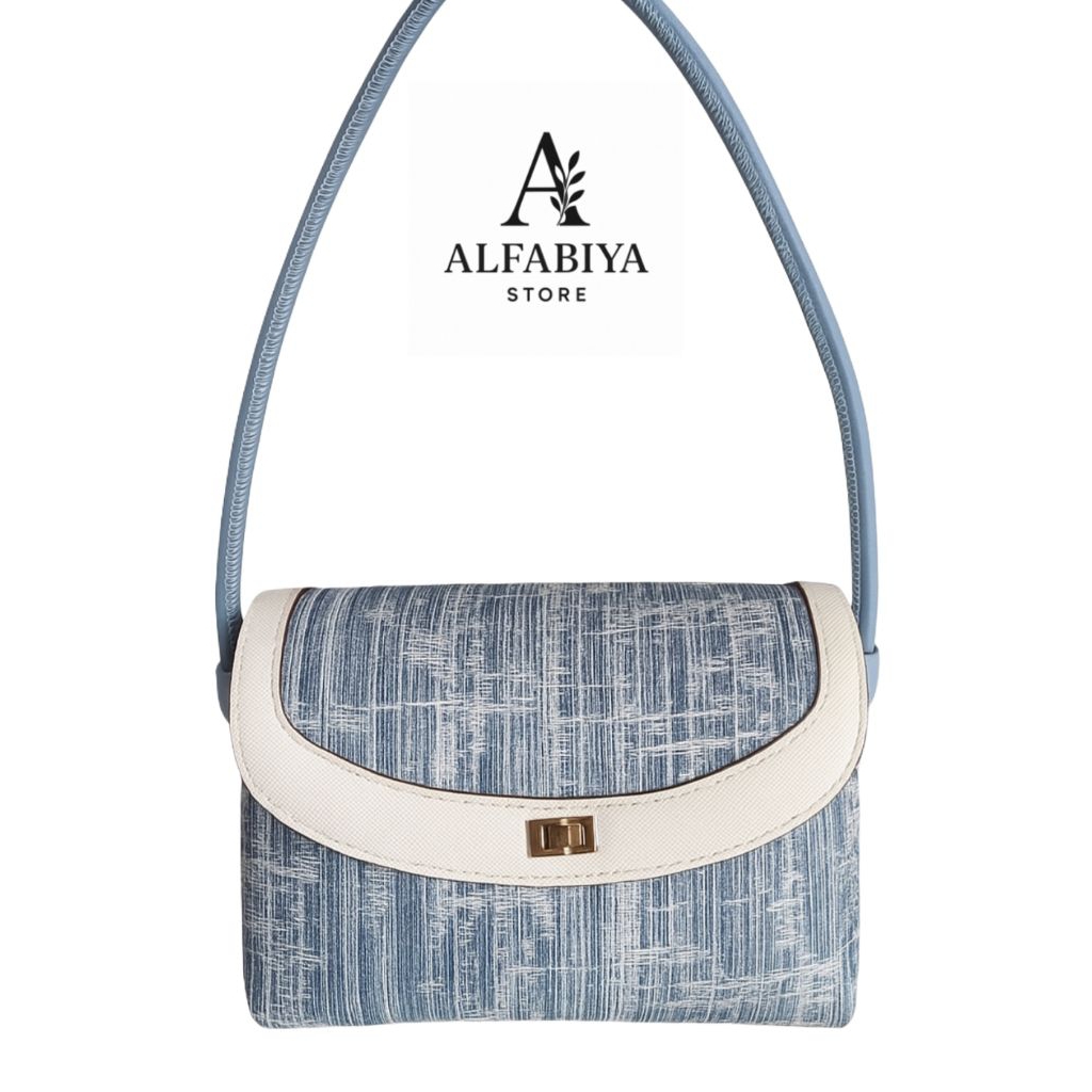 Tas Baru - Tas Bahu Wanita Les Catino - Shoulder Bag Denim Les Catino