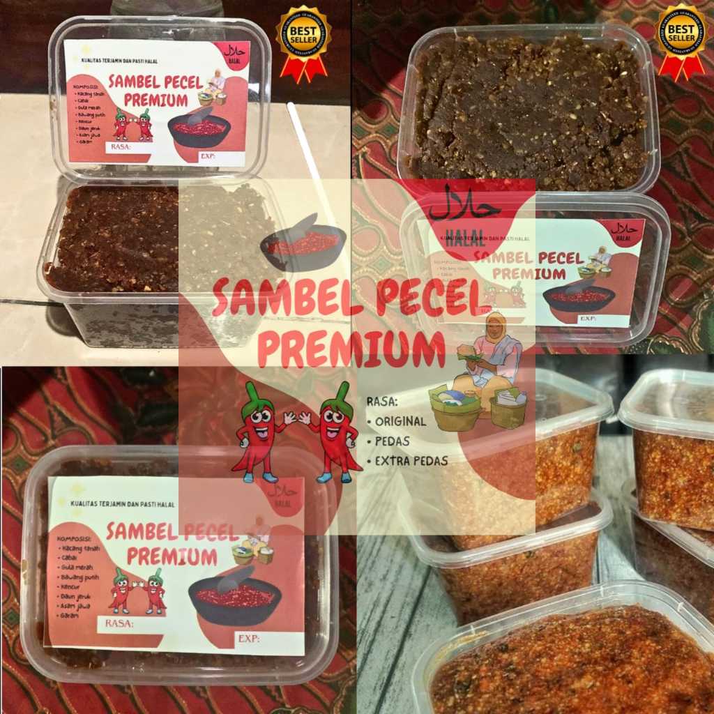 

300gr Sambel Pecel Kediri/Sambel Pecel Premium