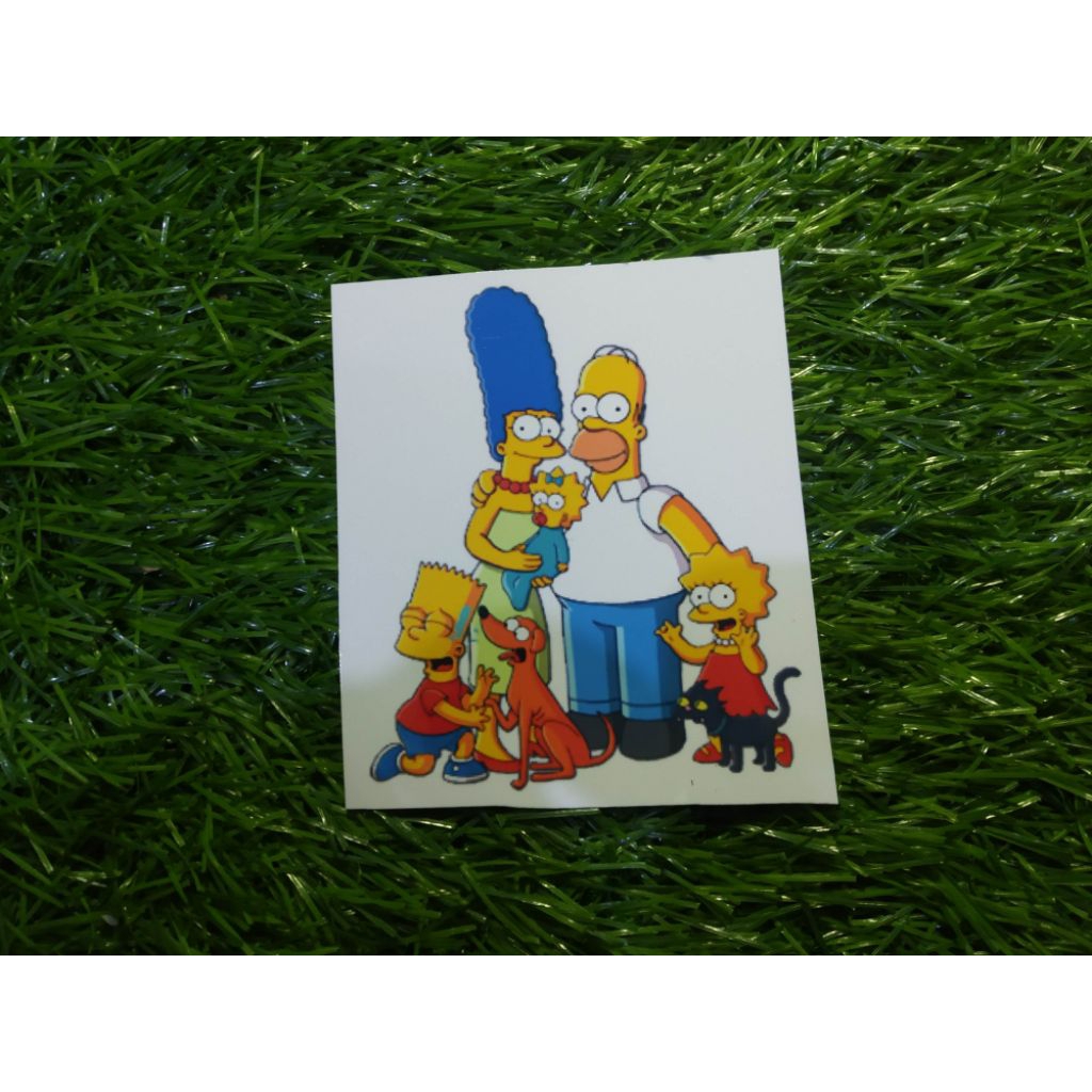 

stiker vinyl the simpson