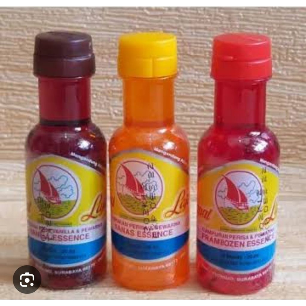 Essence Cap Kapal Layar vanili,frambos,ananas 20ml