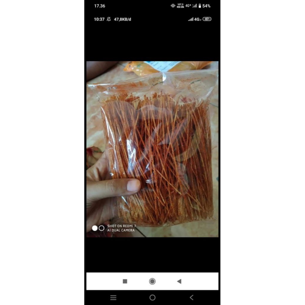 

Mie LIDI mie GEPENG enak gurih renyah