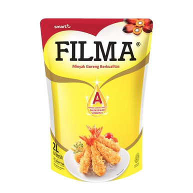 

Filma Minyak Goreng Pouch 1 Liter – Minyak Nabati Jernih Vitamin A D E