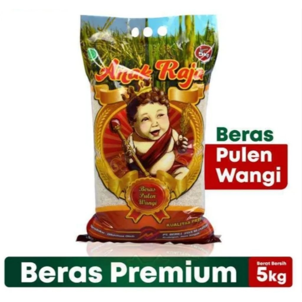 

Anak Raja Beras Premium Pulen 5 Kg