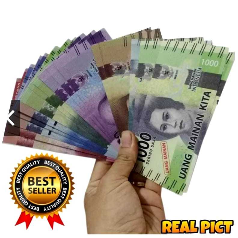Mainan Anak Uang-Uangan Kertas / Uang Mainanan Anak / kado ulang tahun uang Uang Mainan Kertas Mirip