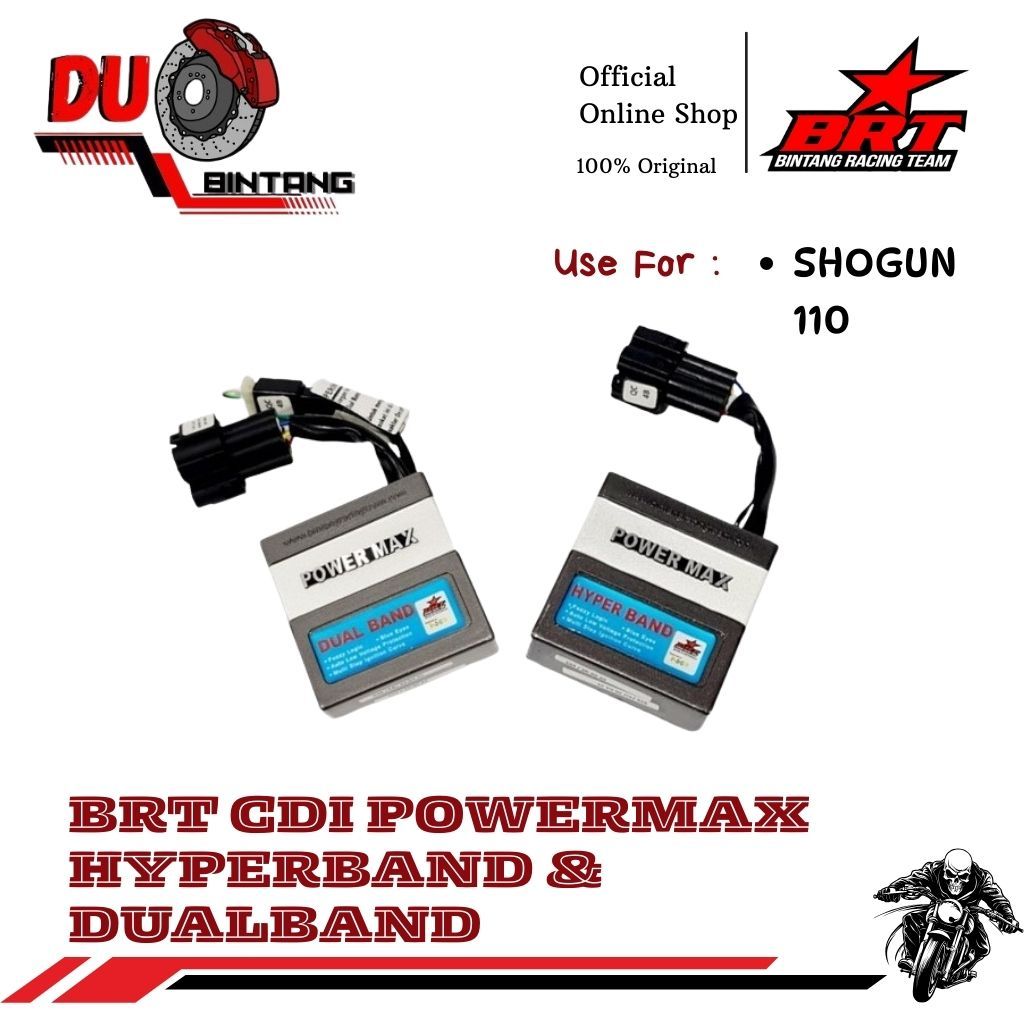 BRT CDI Powermax Hyperband Dualband Shogun 110
