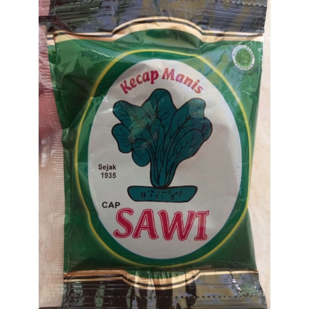 

Paket hemat 30 Sachet Kecap SAWI Manis Kemasan Renceng isi 41 ml