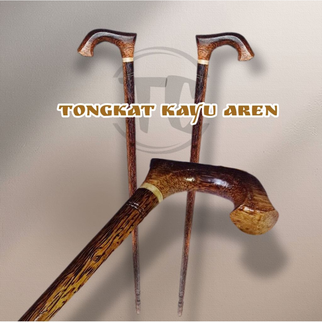 Tongkat Jalan Tongkat Kayu Aren