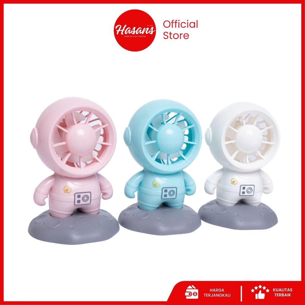 Kipas Angin Saku Mini Portable Motif Robot / Kipas Angin Mini Portable Usb / Mini Fan Robot 01